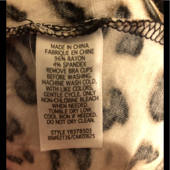 Guess Leopard Print Dress Size Large - Picture 5 of 6